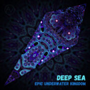 Deep Sea: Psychedelic UV-Reactive Canopy (6 petals set) - Image 3