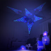 Deep Sea: Psychedelic UV-Reactive Canopy (6 petals set) - Image 4