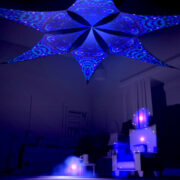 Deep Sea: Psychedelic UV-Reactive Canopy (6 petals set) - Image 5