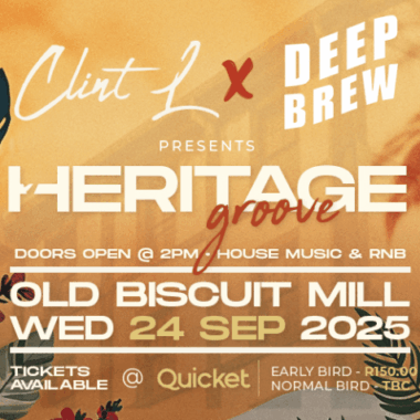HERITAGE GROOVE collab with Clint L & Deep Brew - Tickets