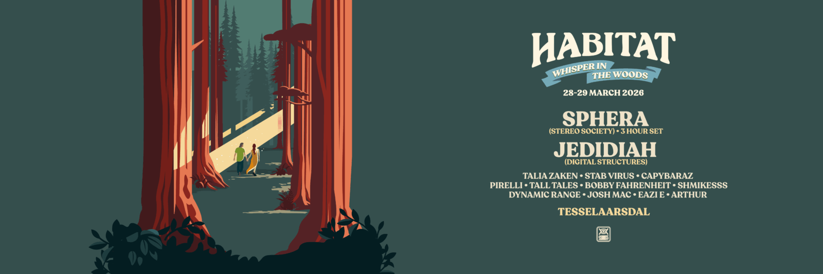 Habitat Whisper in the woods 2026 cover image