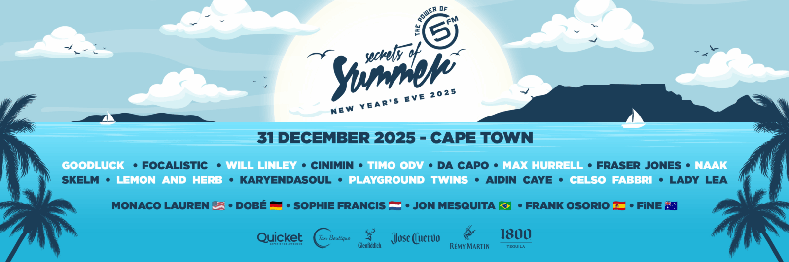 Secrets of Summer NYE Festival cover image