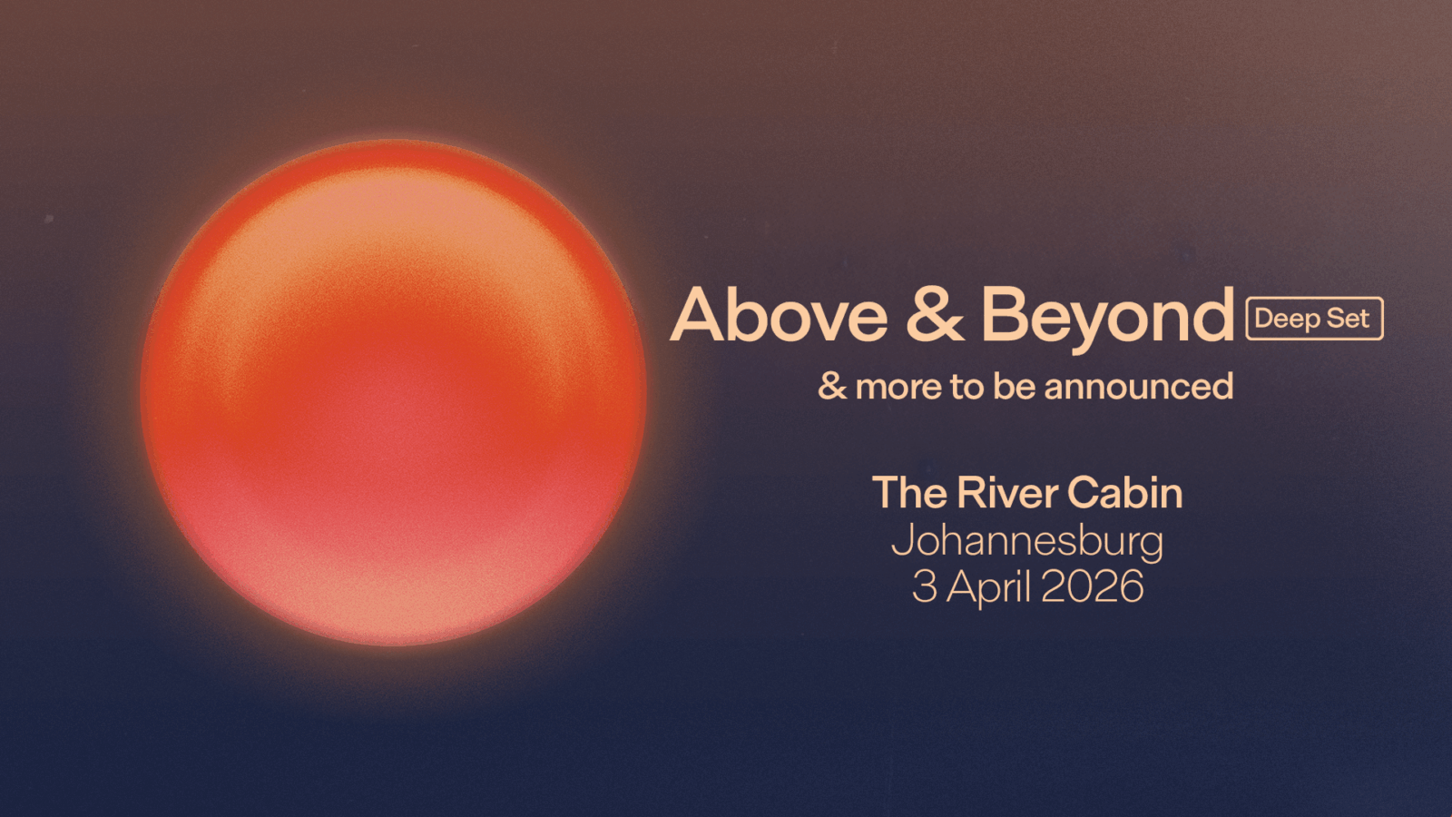 Anjunadeep Open Air Johannesburg cover image