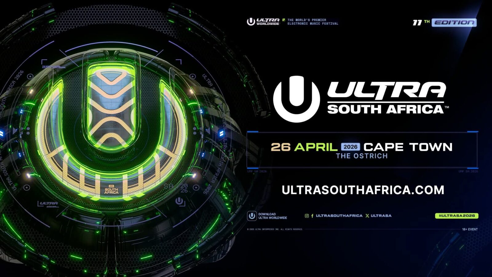 Ultra Festival South Africa Cape Town cover image
