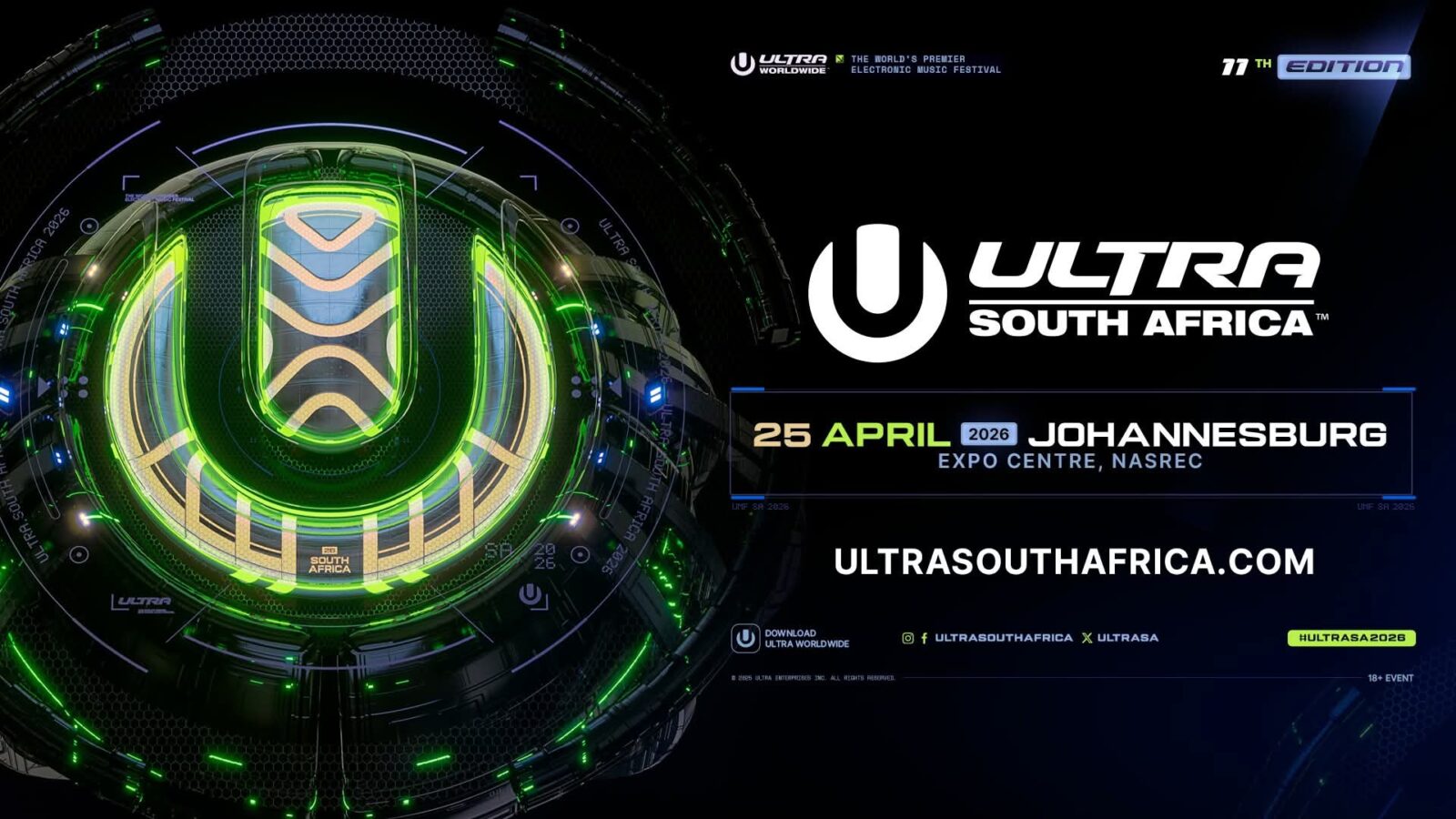 Ultra Festival South Africa Johannesburg cover image