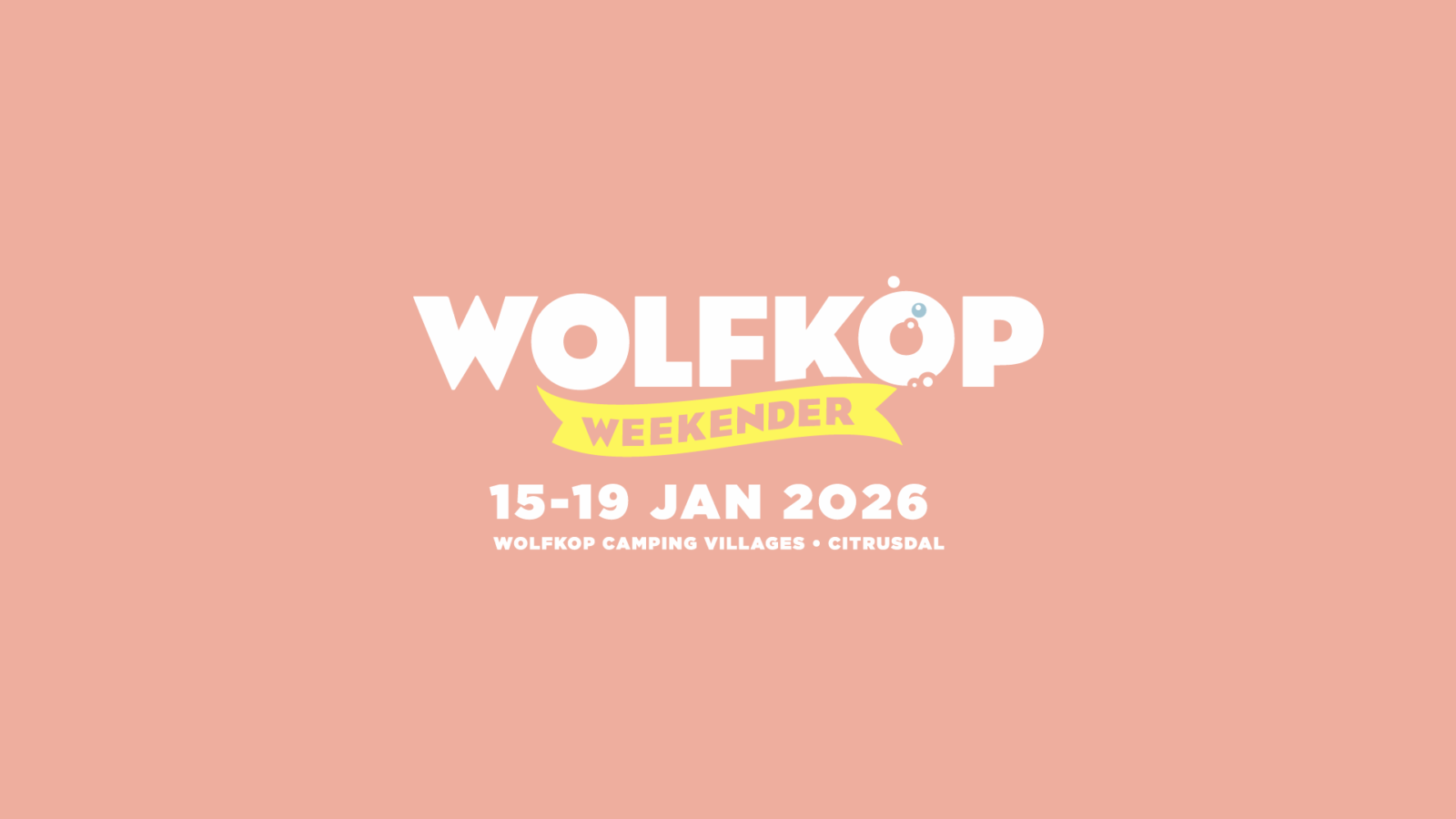 Wolfkop Weekender 2026 cover image