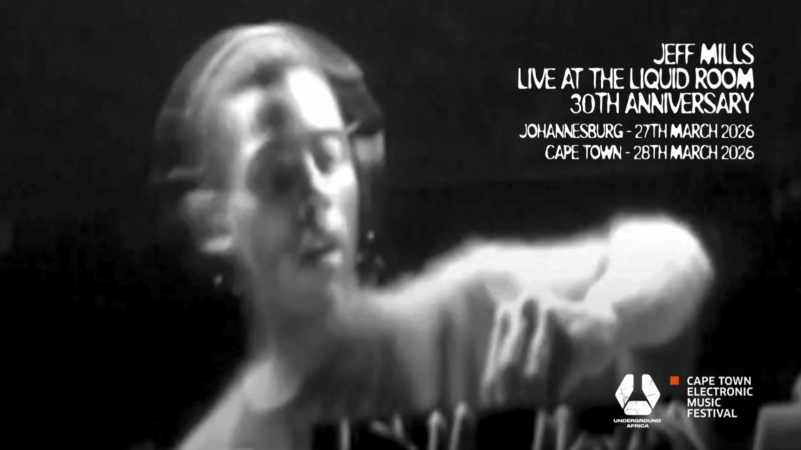 Jeff mills: live at the liquid room 30th anniversary cover image