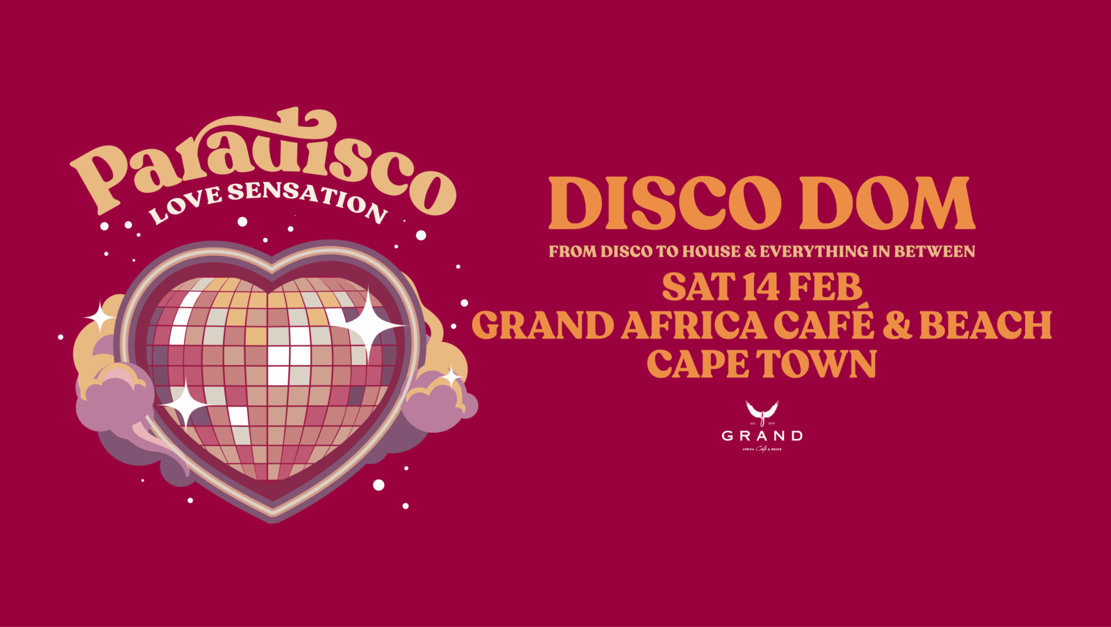 Paradisco - Love Sensation - Cape Town cover image