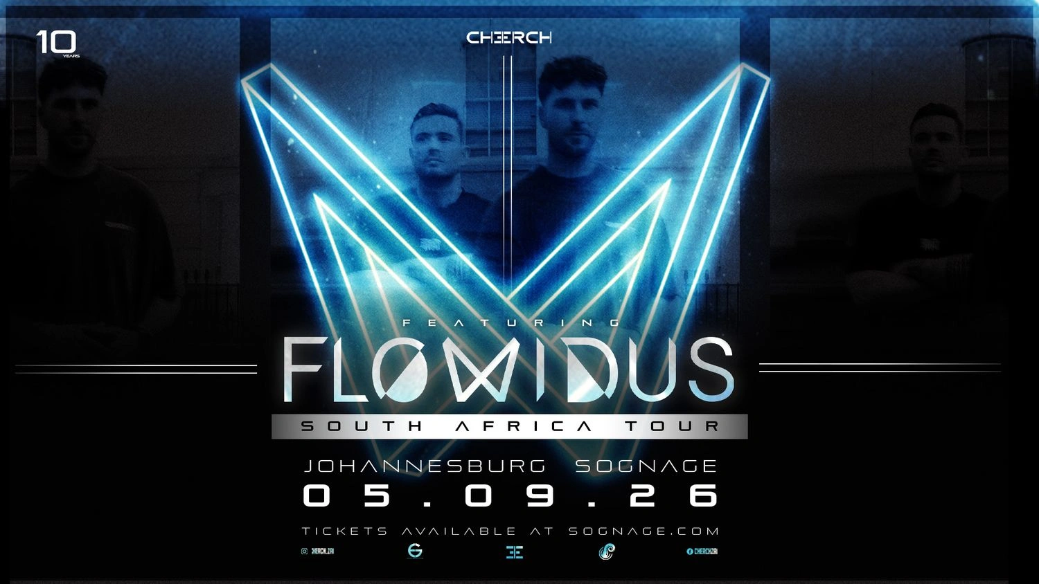 CHERCH Presents: FLOWIDUS Johannesburg 2026 cover