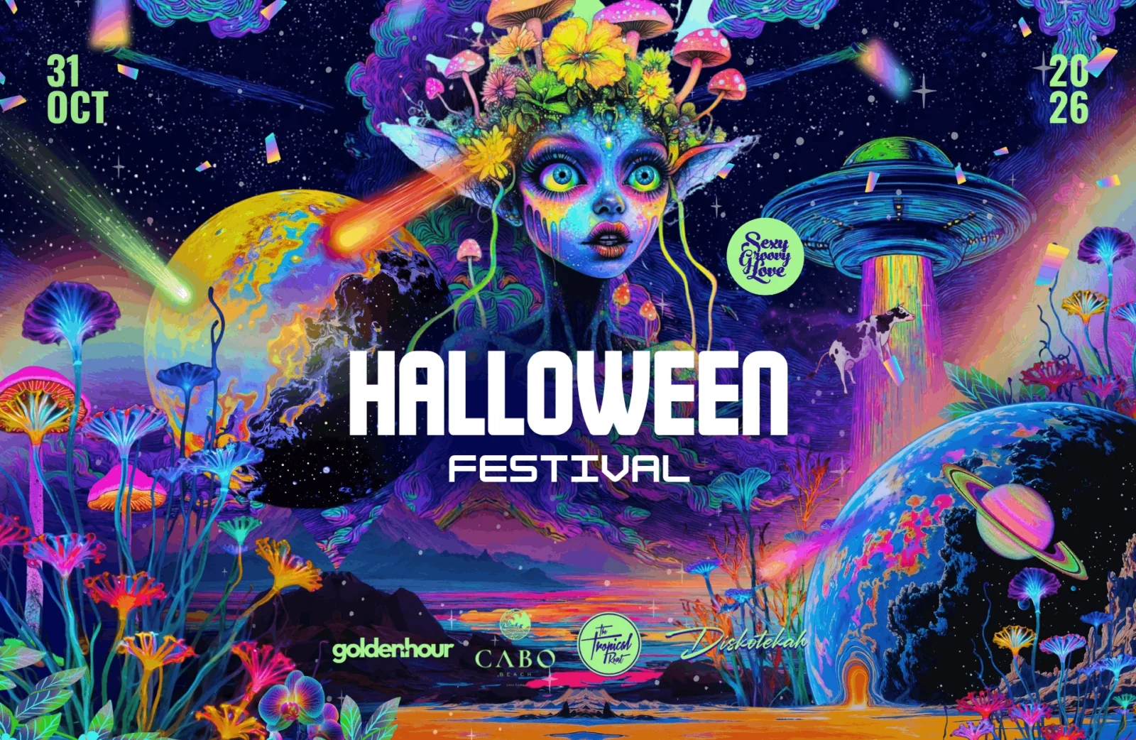 Sexy Groovy Love | Halloween Festival 2026 cover image