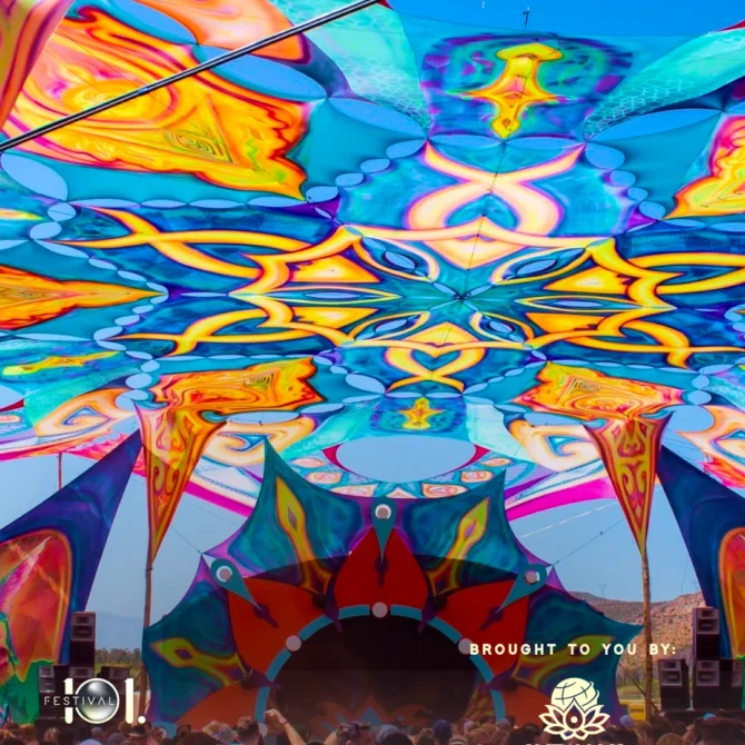 Earthdance – Dancefloor & Stage at Day Time