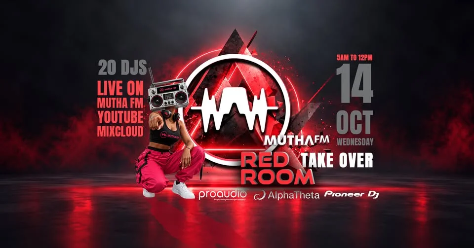 Mutha FM & Pro Audio Red Room Takeover (Live Stream)